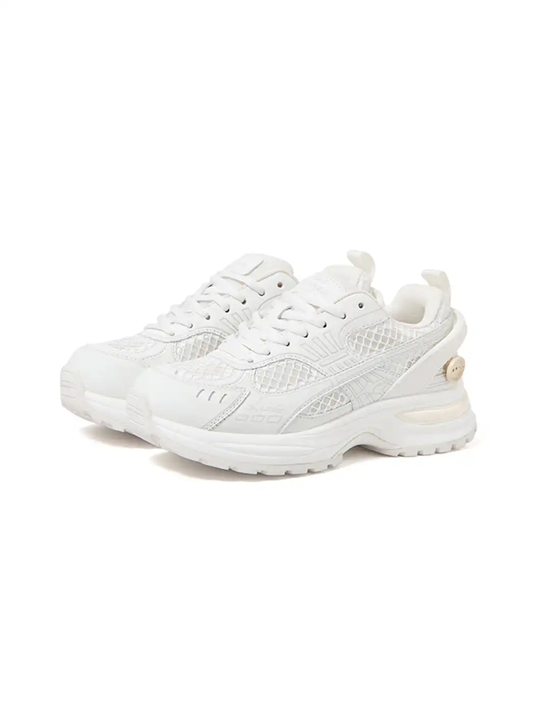KILLWINNER丨 Lightweight Chunky Running Shoes-White