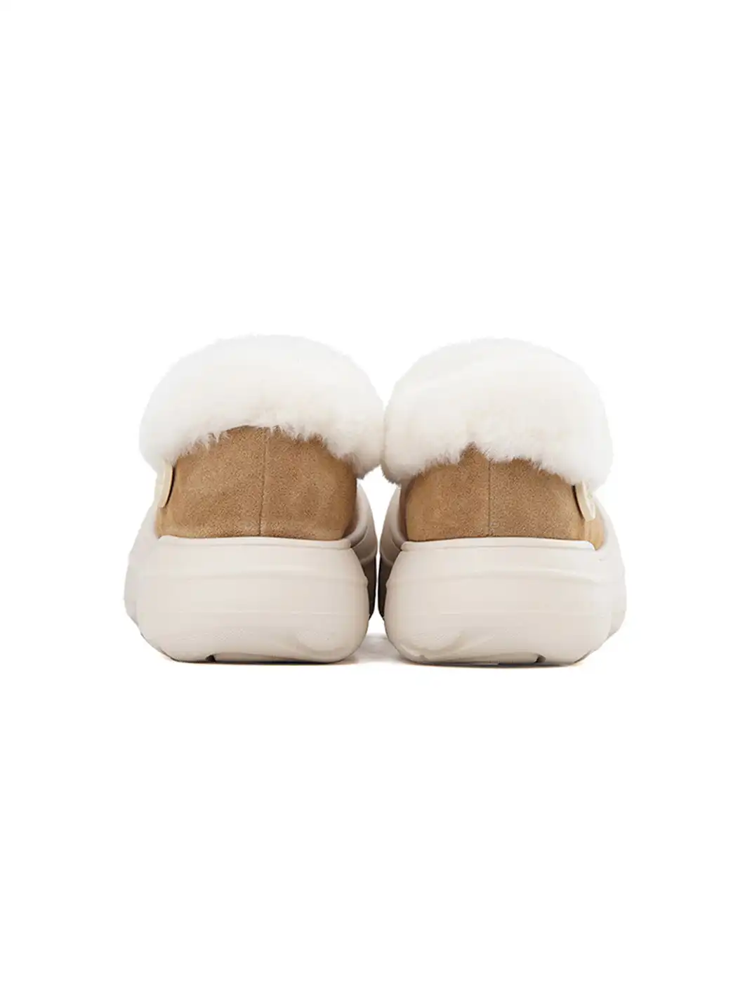 KILLWINNER丨Fur Lined Chunky Slip-On Snow Boots