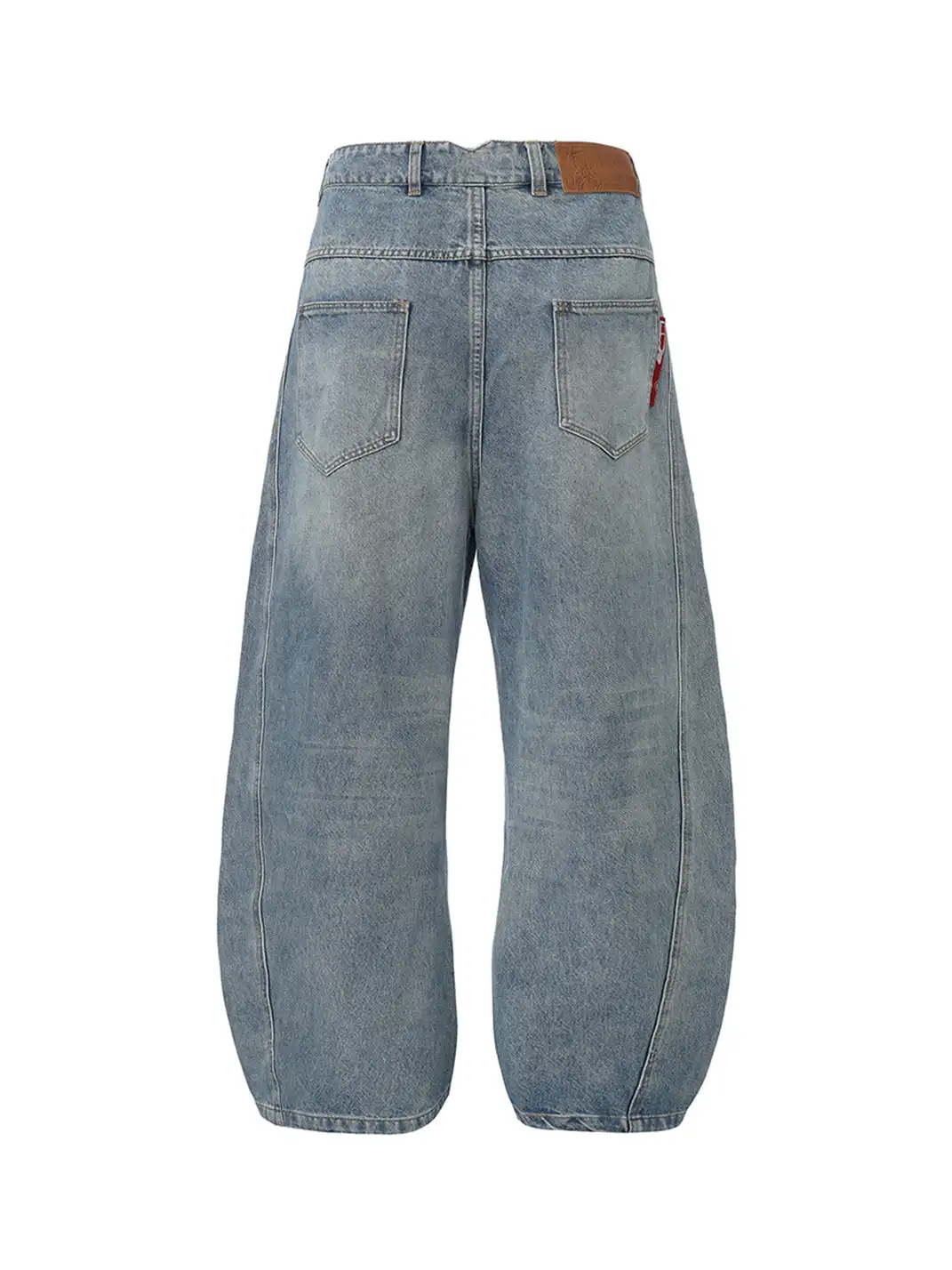 DND4DES | Asymmetrical Button Fly Curve Jeans