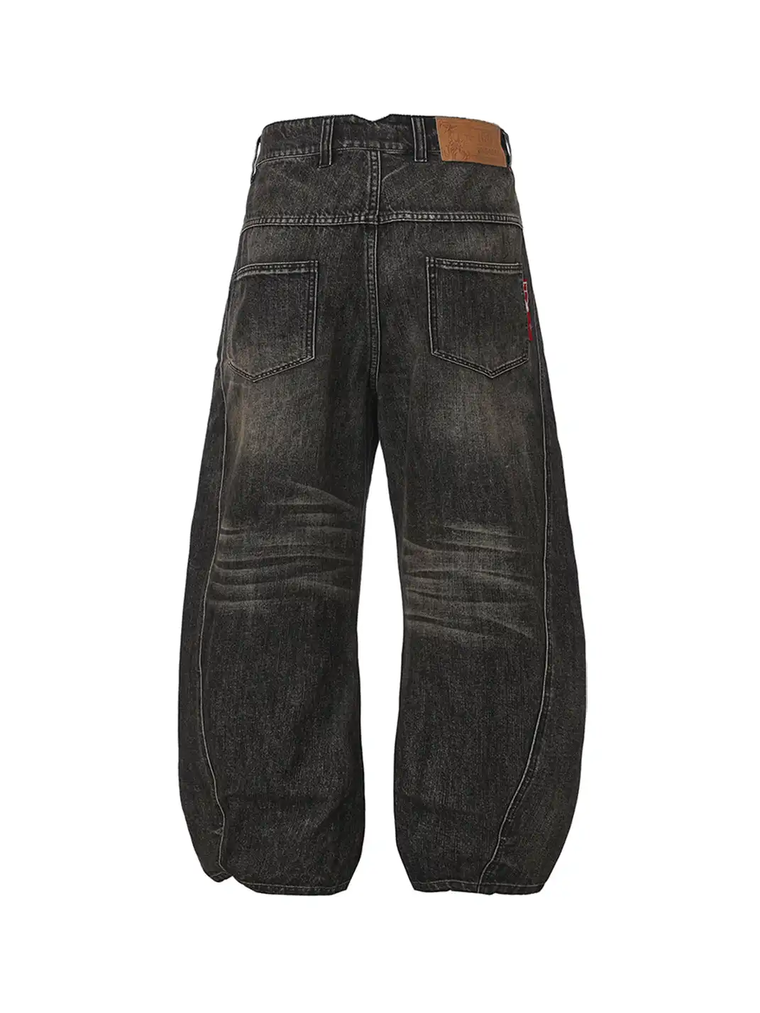 DND4DES | Asymmetrical Button Fly Curve Jeans