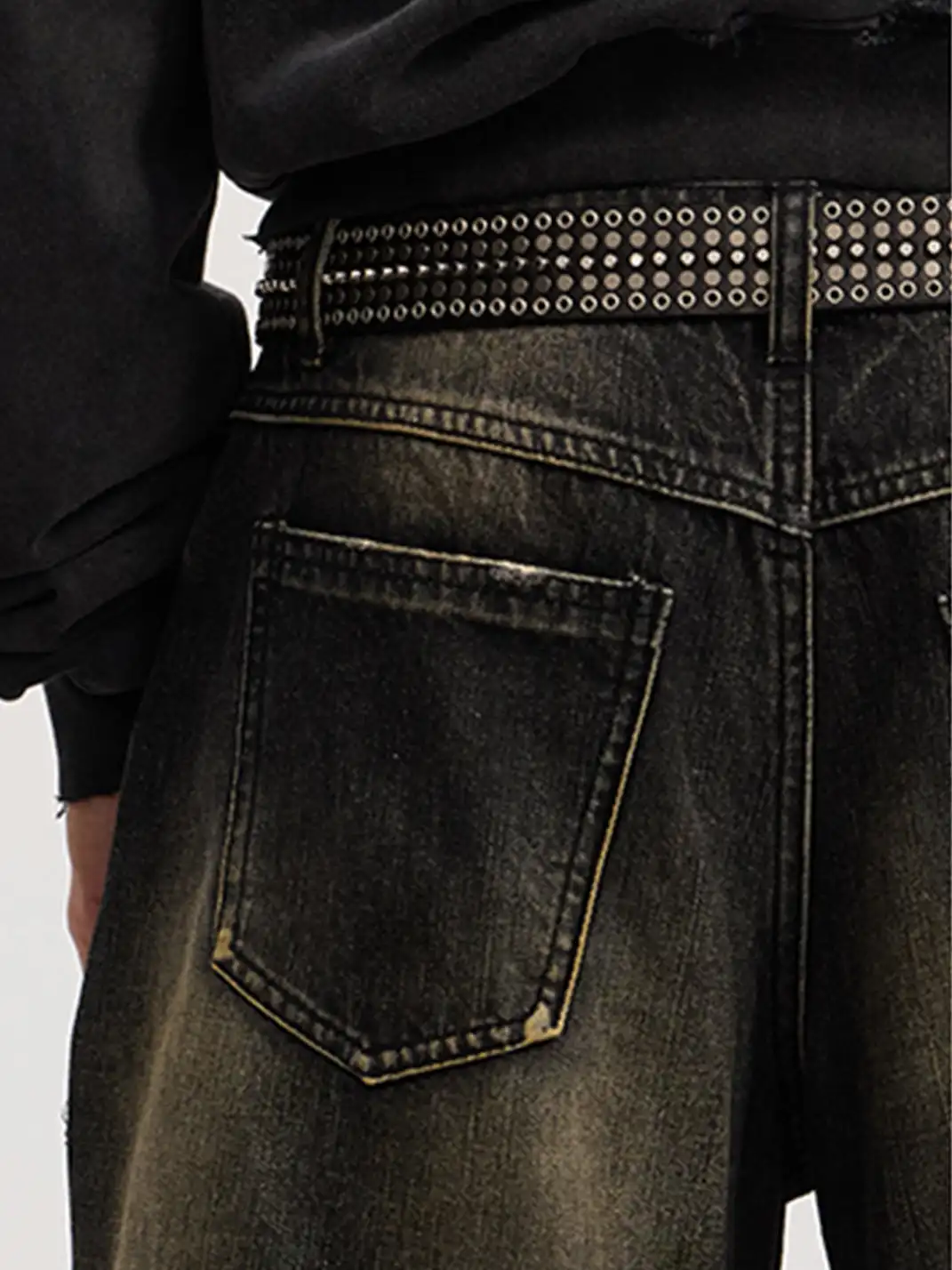 DND4DES | Button Fly Washed Curve Jeans