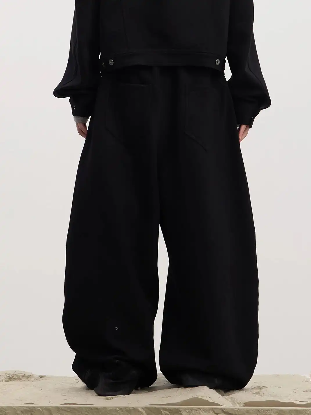 DND4DES | Wool Blend Curve Sweatpants