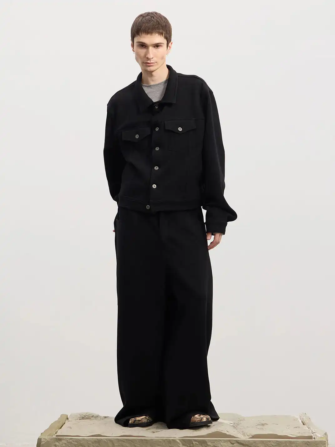 DND4DES | Wool Blend Curve Sweatpants