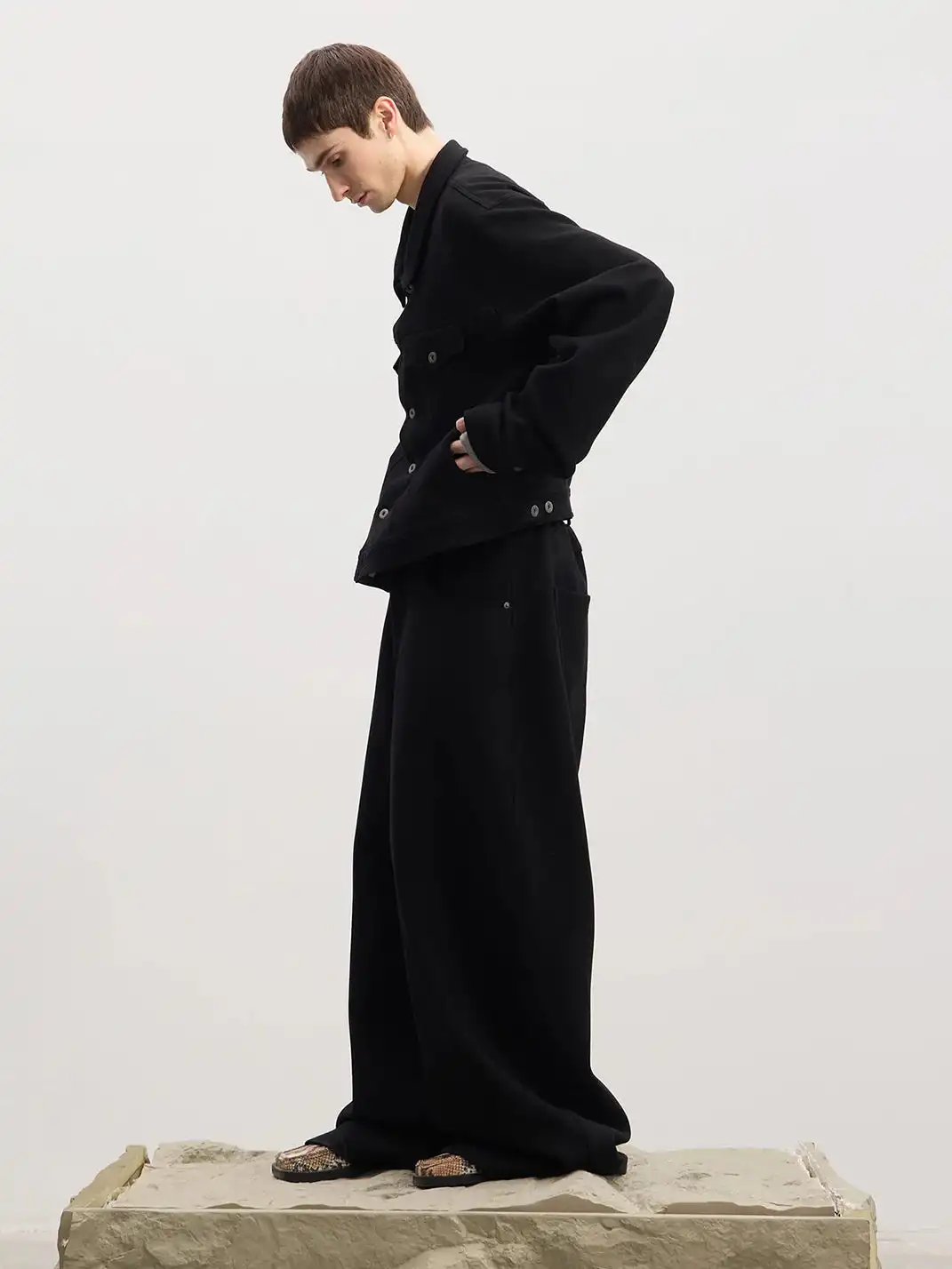 DND4DES | Wool Blend Boxy Fit Jacket
