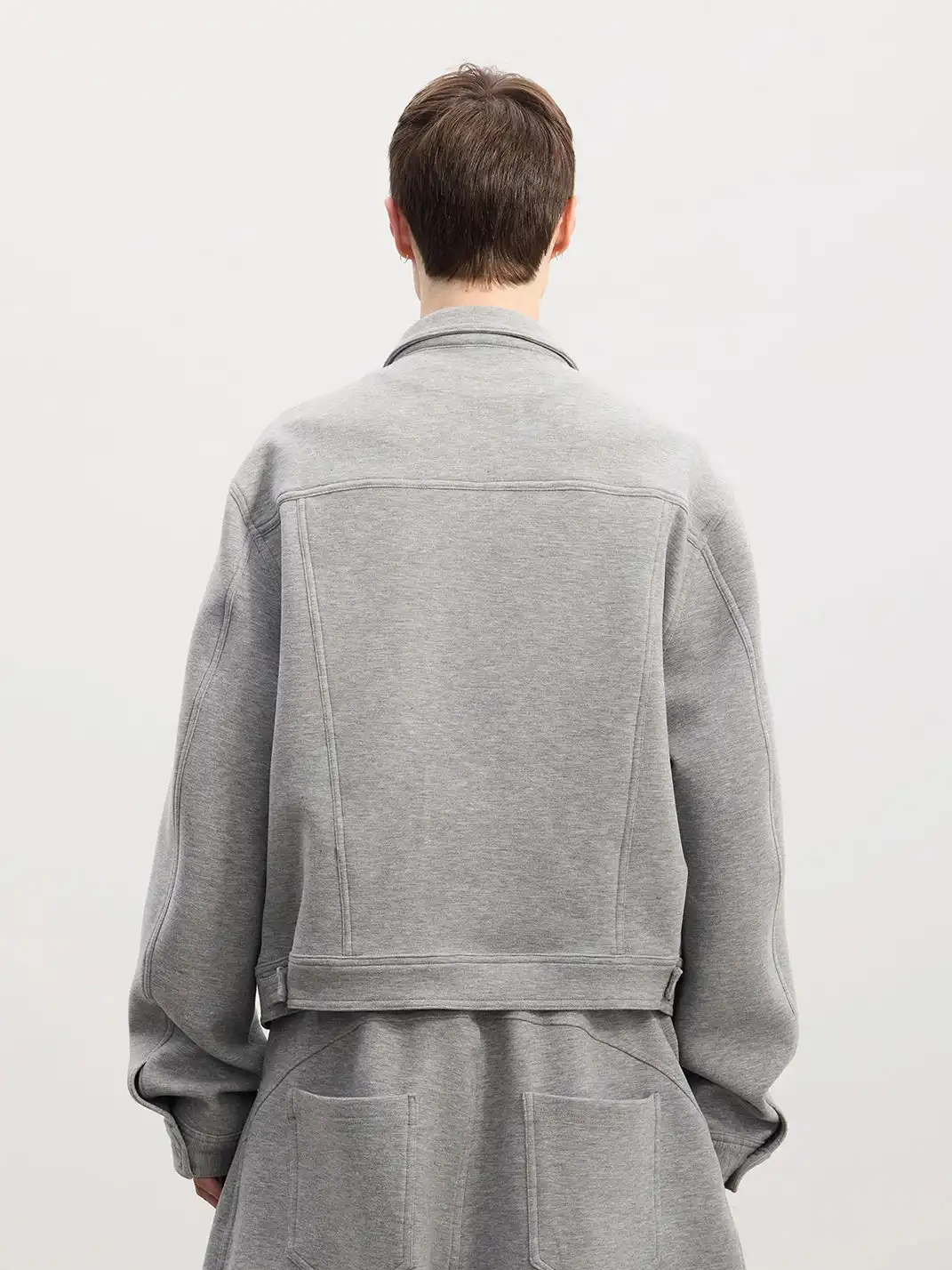 DND4DES | Wool Blend Boxy Fit Jacket