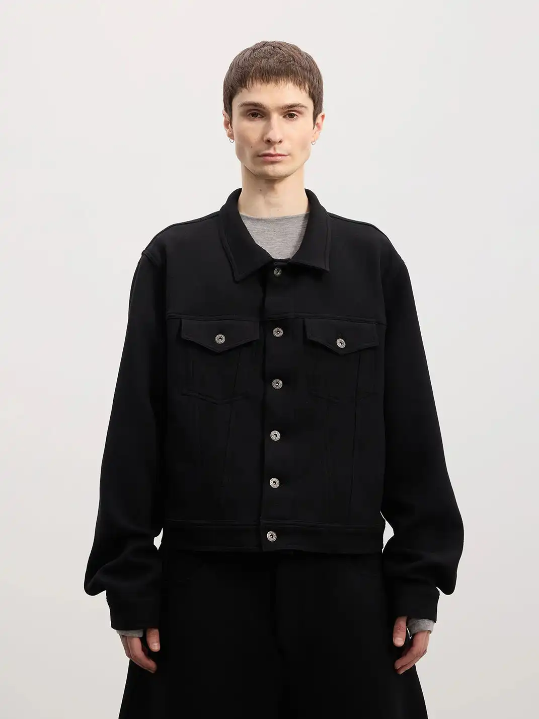DND4DES | Wool Blend Boxy Fit Jacket