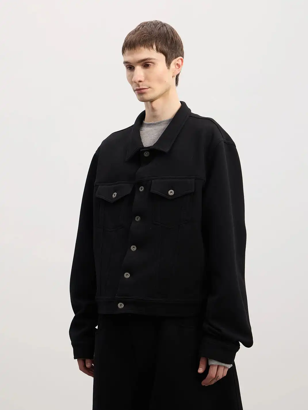 DND4DES | Wool Blend Boxy Fit Jacket