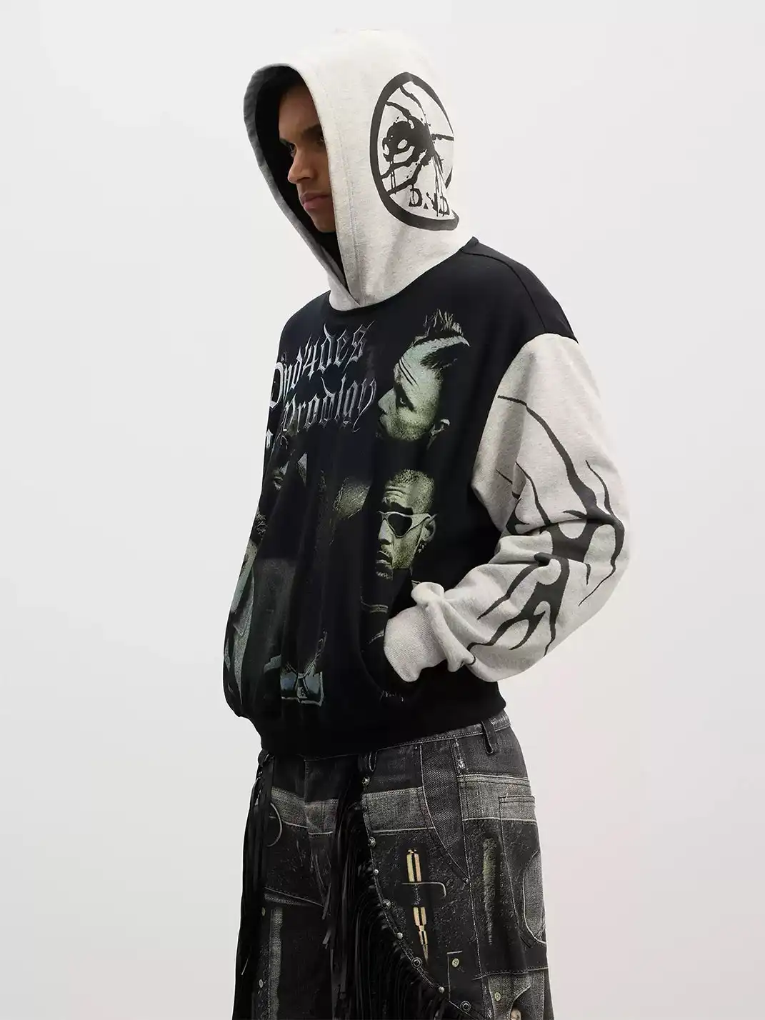 DND4DES | Rock N Roll Protrait Hoodie