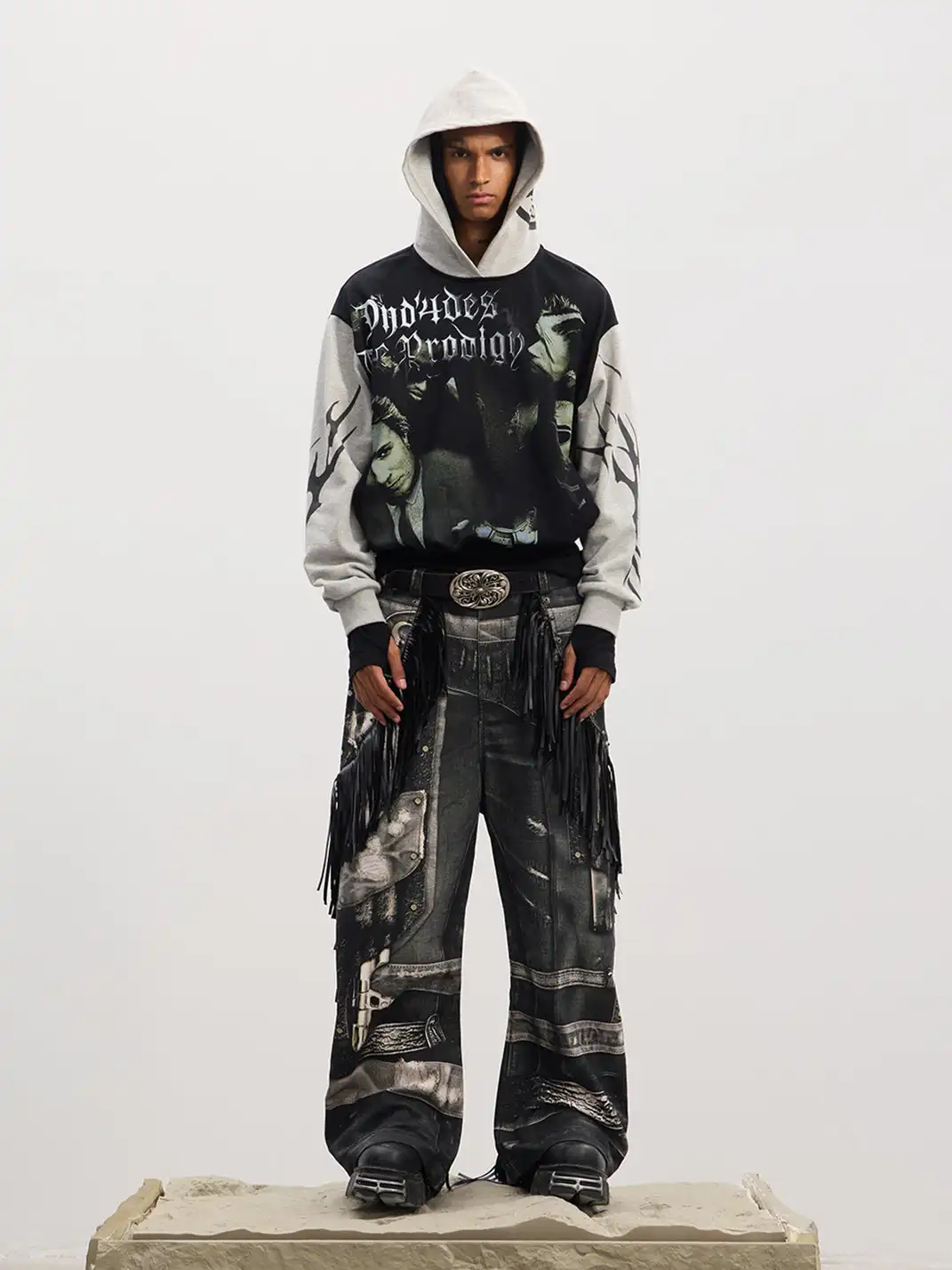 DND4DES | Rock N Roll Protrait Hoodie