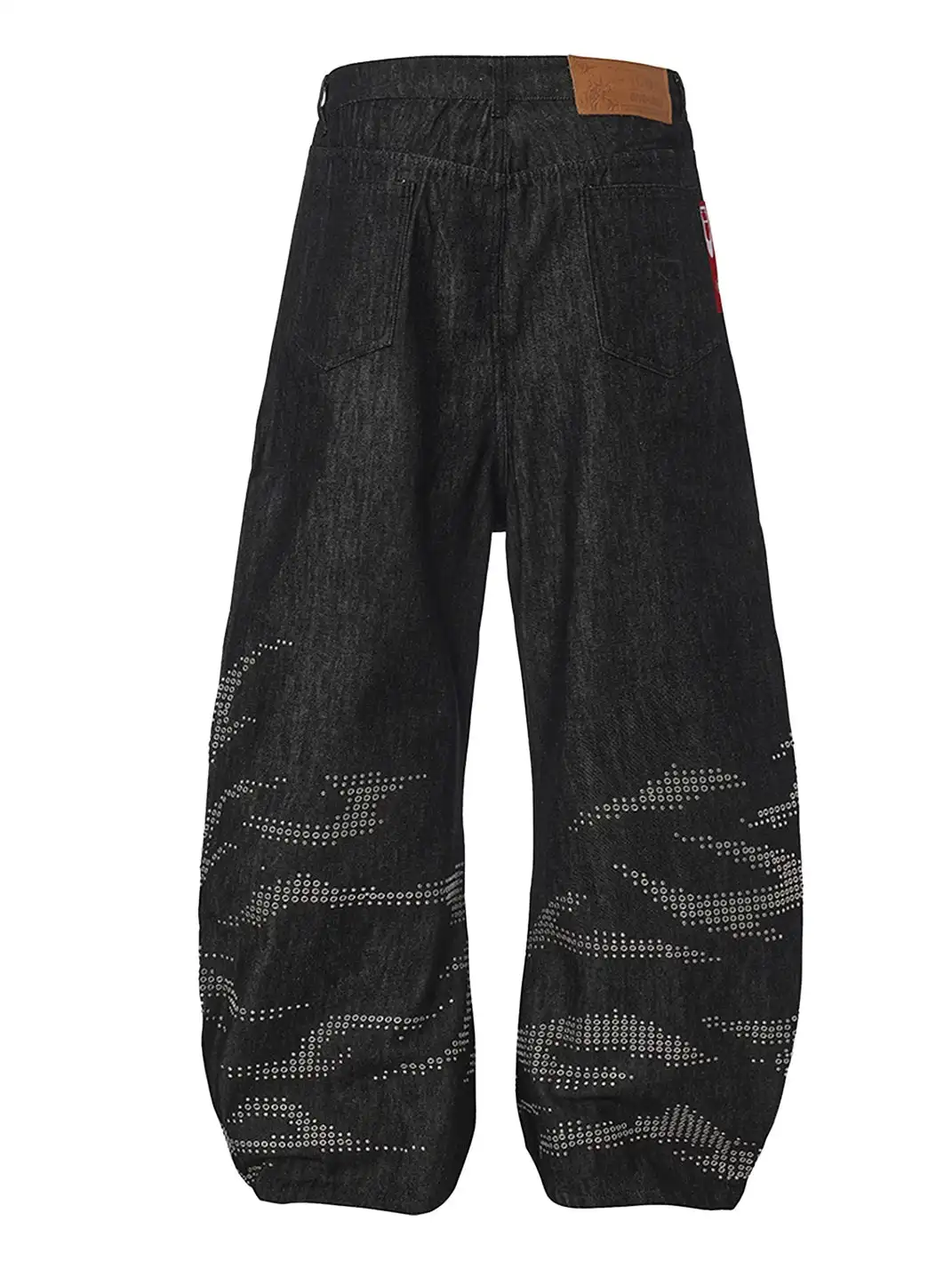 DND4DES | Iron-On Patch Curve Jeans