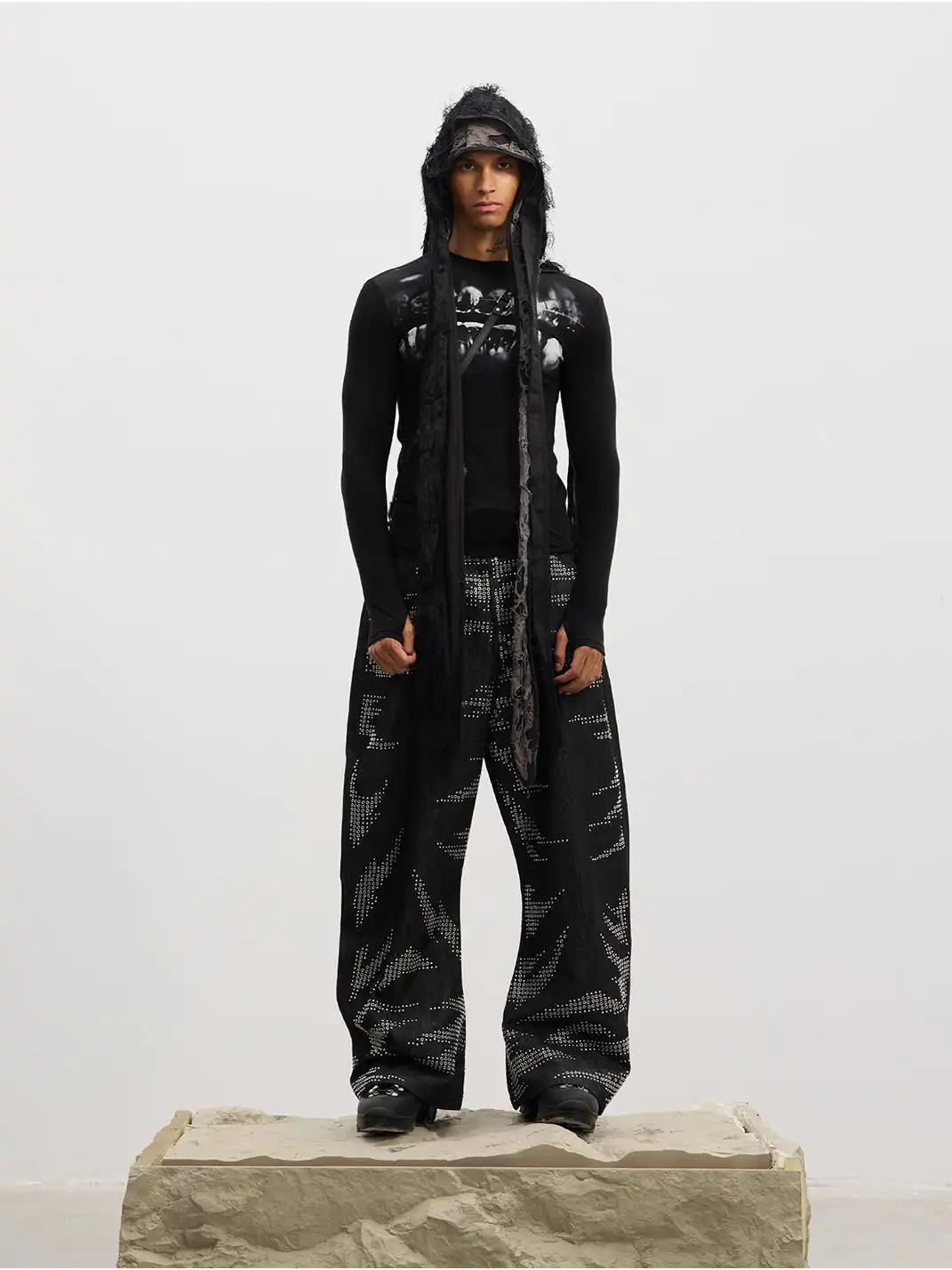 DND4DES | Iron-On Patch Curve Jeans
