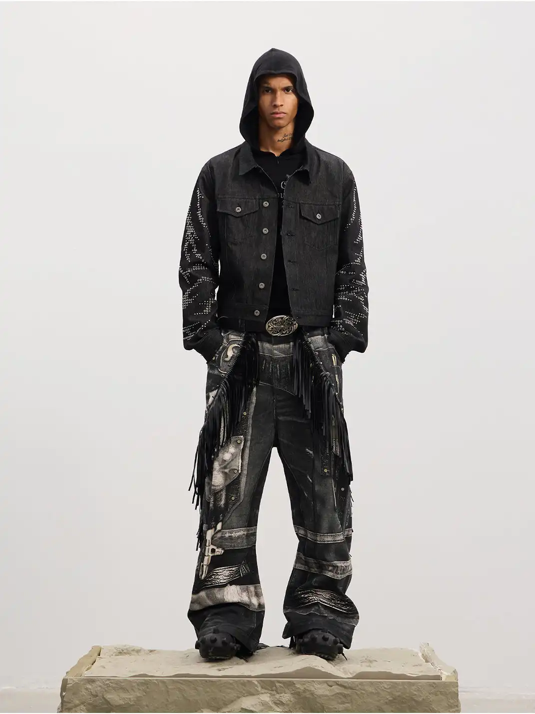 DND4DES | Iron-On Patch Denim Jacket