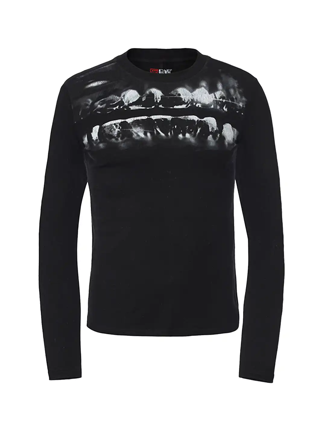 DND4DES | Wool Bland Grills Print Long Sleeve