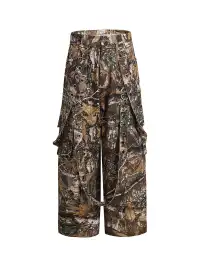DND4DES | Forest Camo Strap Cargo Pants