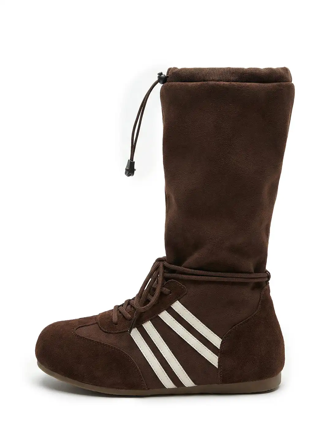 GSL | Draw String Shaft Boxing Boots - Mocha