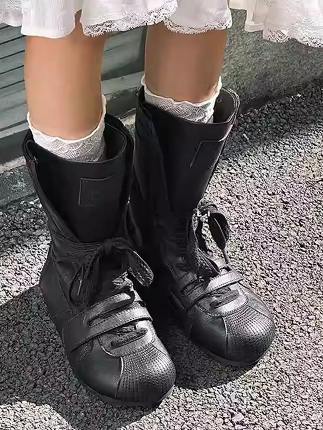 GSL | ”KNOCK OUT PRO" Leather Boxer Boots - Black