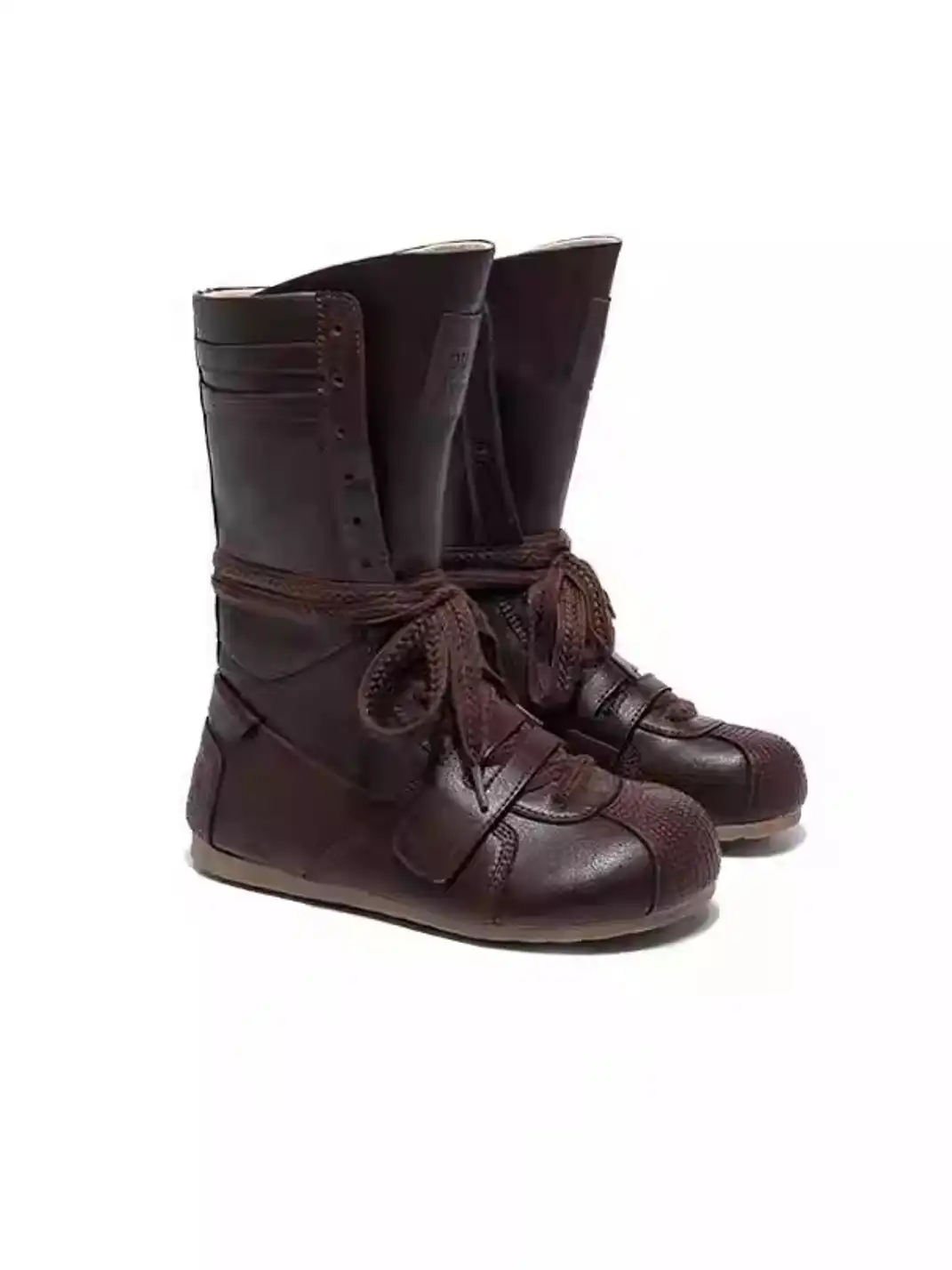 GSL | ”KNOCK OUT PRO" Leather Boxer Boots - Mocha Brown