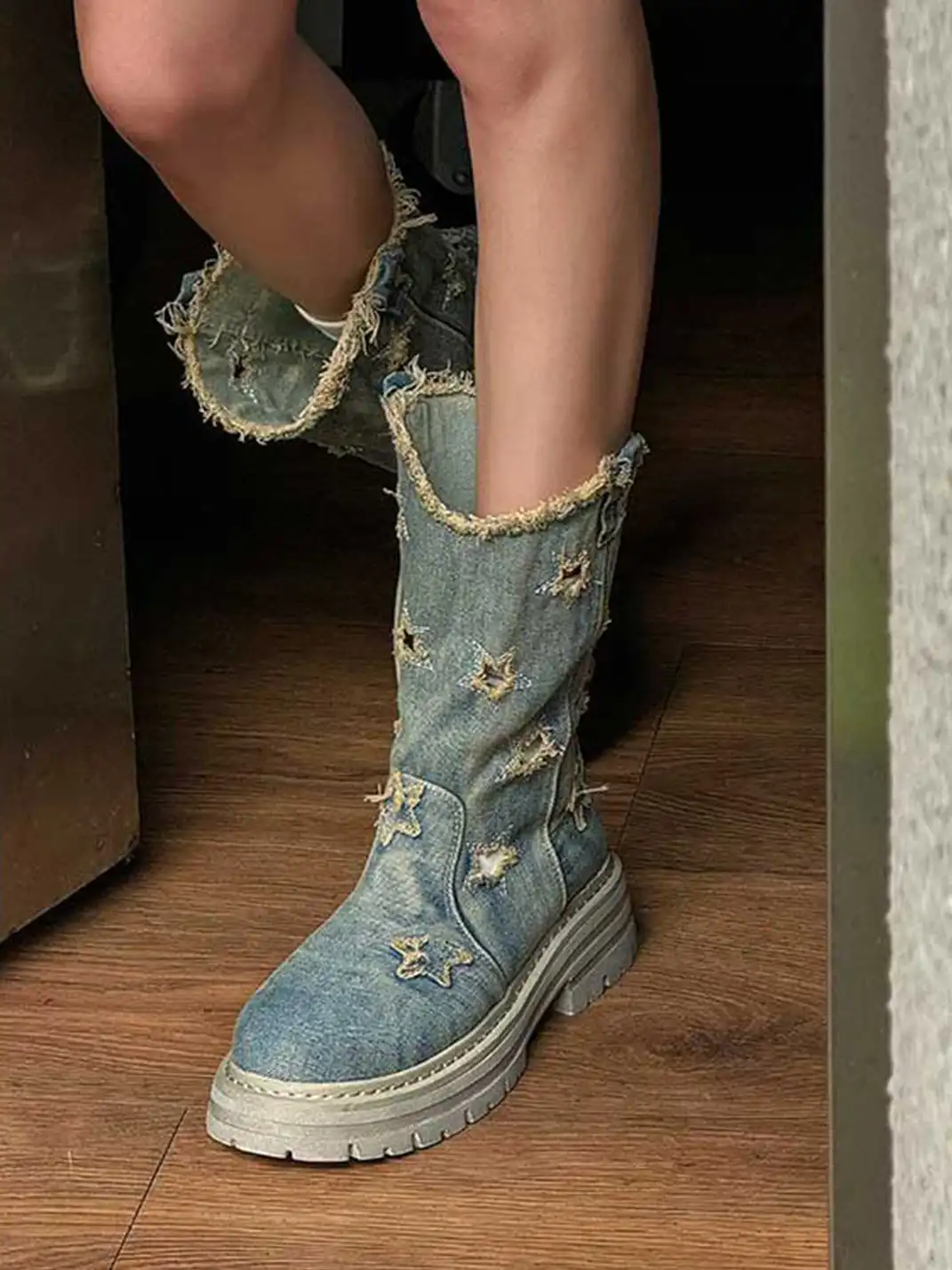 GSL | Carve Out Stars Platform Boots