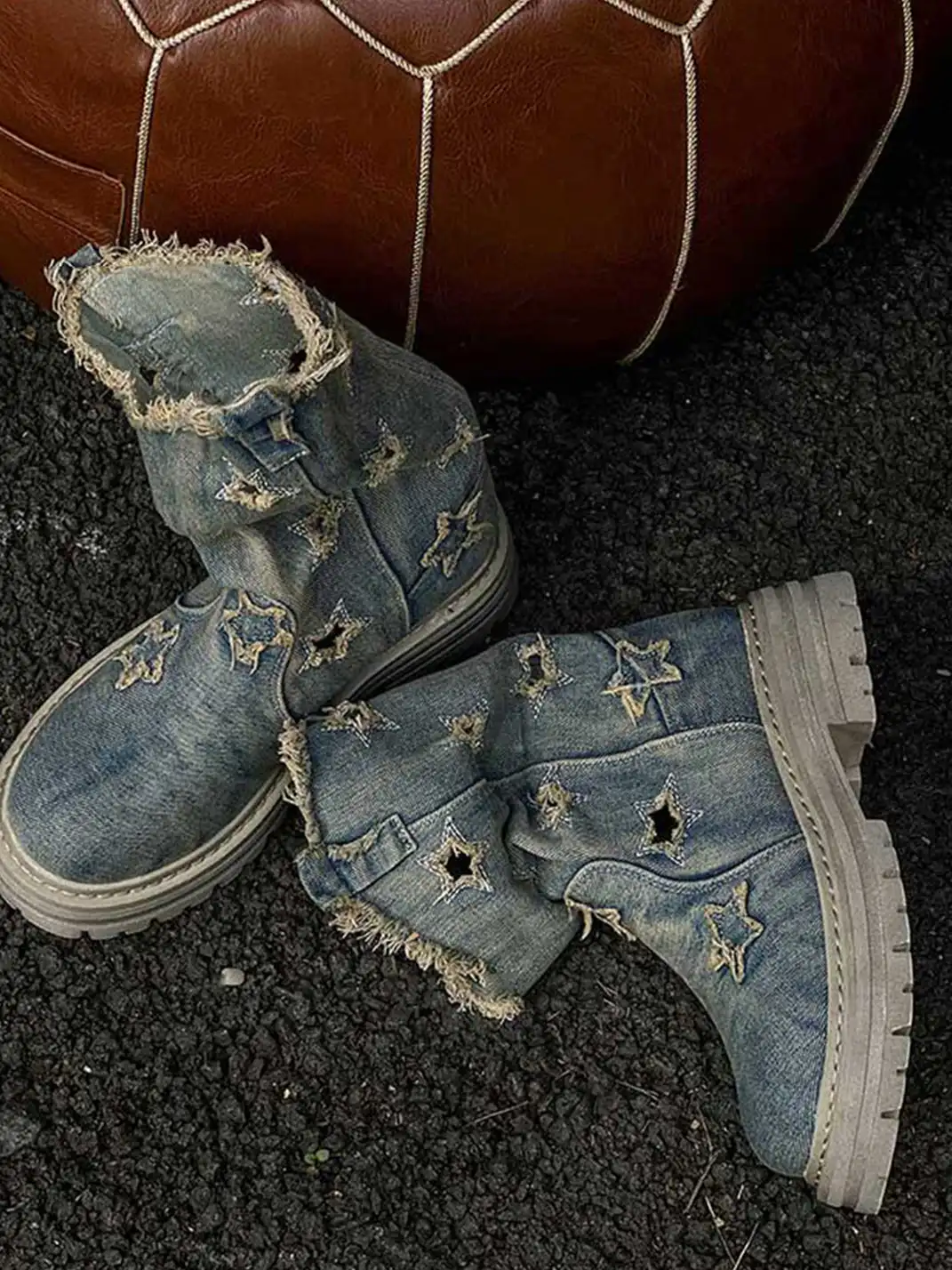 GSL | Carve Out Stars Platform Boots