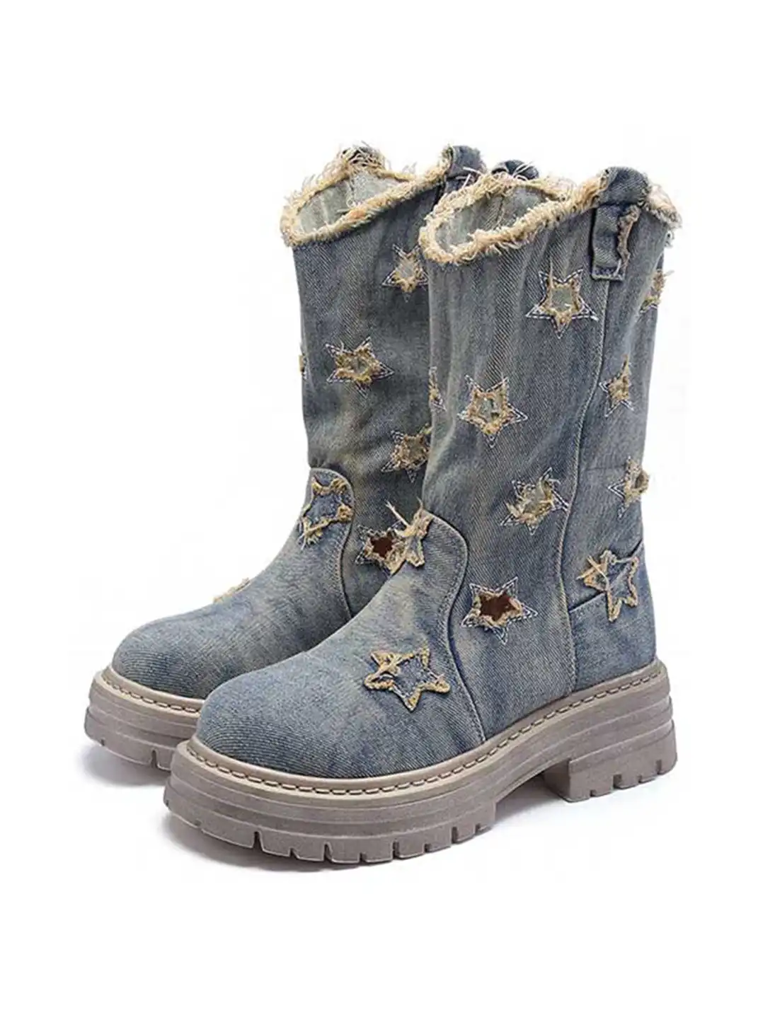GSL | Carve Out Stars Platform Boots