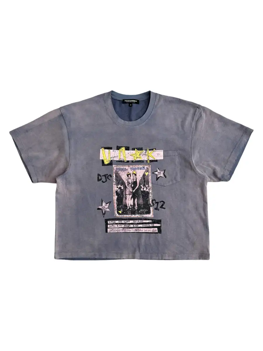 UNKNOWNWORLD | “DOLL HOUSE" Washed Tee - 3