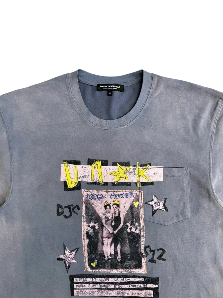 UNKNOWNWORLD | “DOLL HOUSE" Washed Tee - 4
