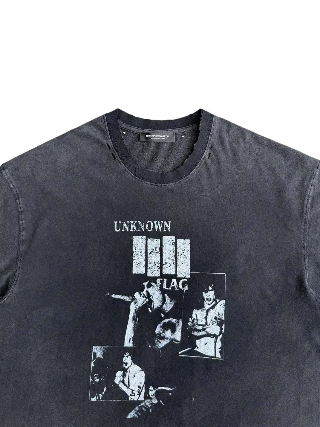 UNKNOWNWORLD | Underground Punk Washed Tee