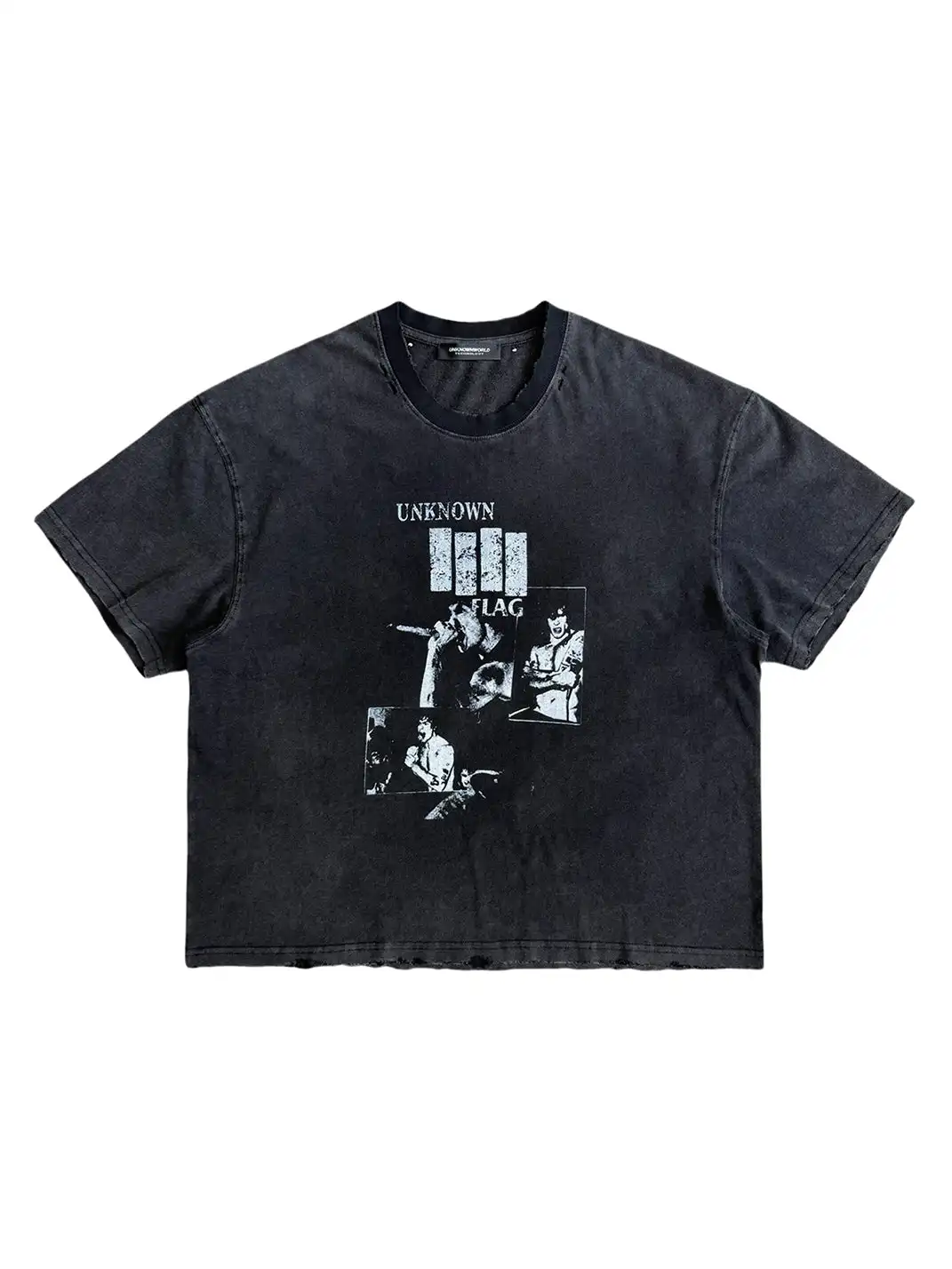 UNKNOWNWORLD | Underground Punk Washed Tee