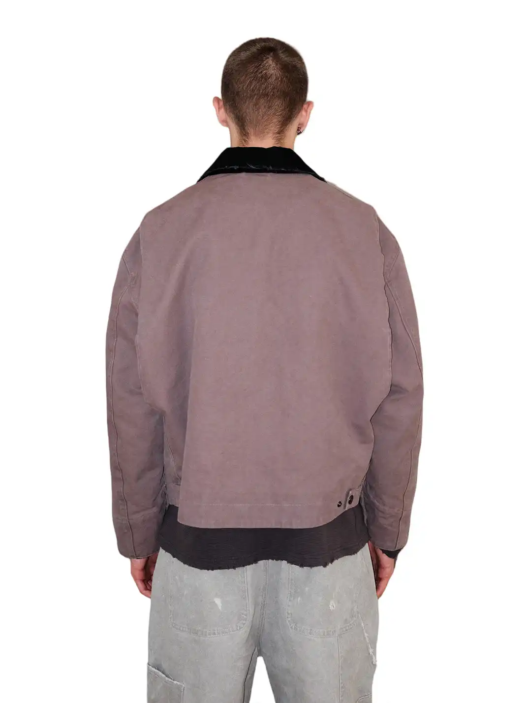 UNKNOWNWORLD | Distress Detroit Workwear Jacket