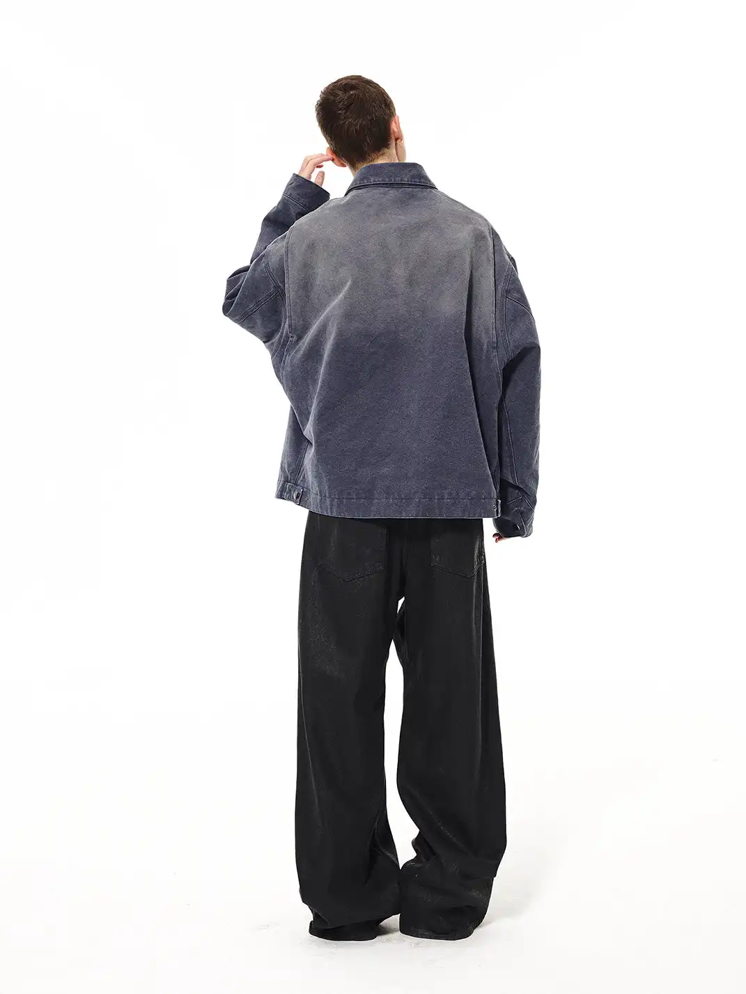 UNKNOWNWORLD | Distress Racing Workwear Jacket