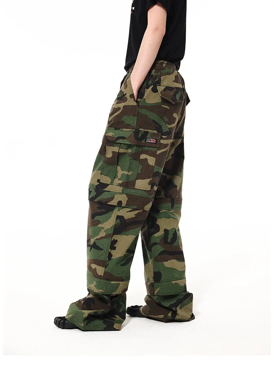 UNKNOWNWORLD | Camo Removable Legs Cargo Pants
