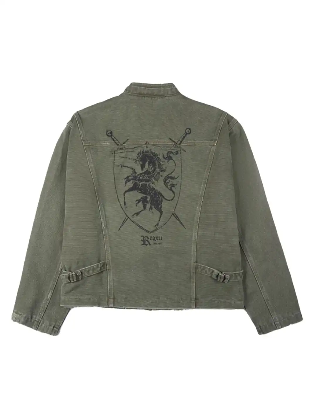 REGEN ZONE | "UNICORN CREST" Buckle Closure Jacket