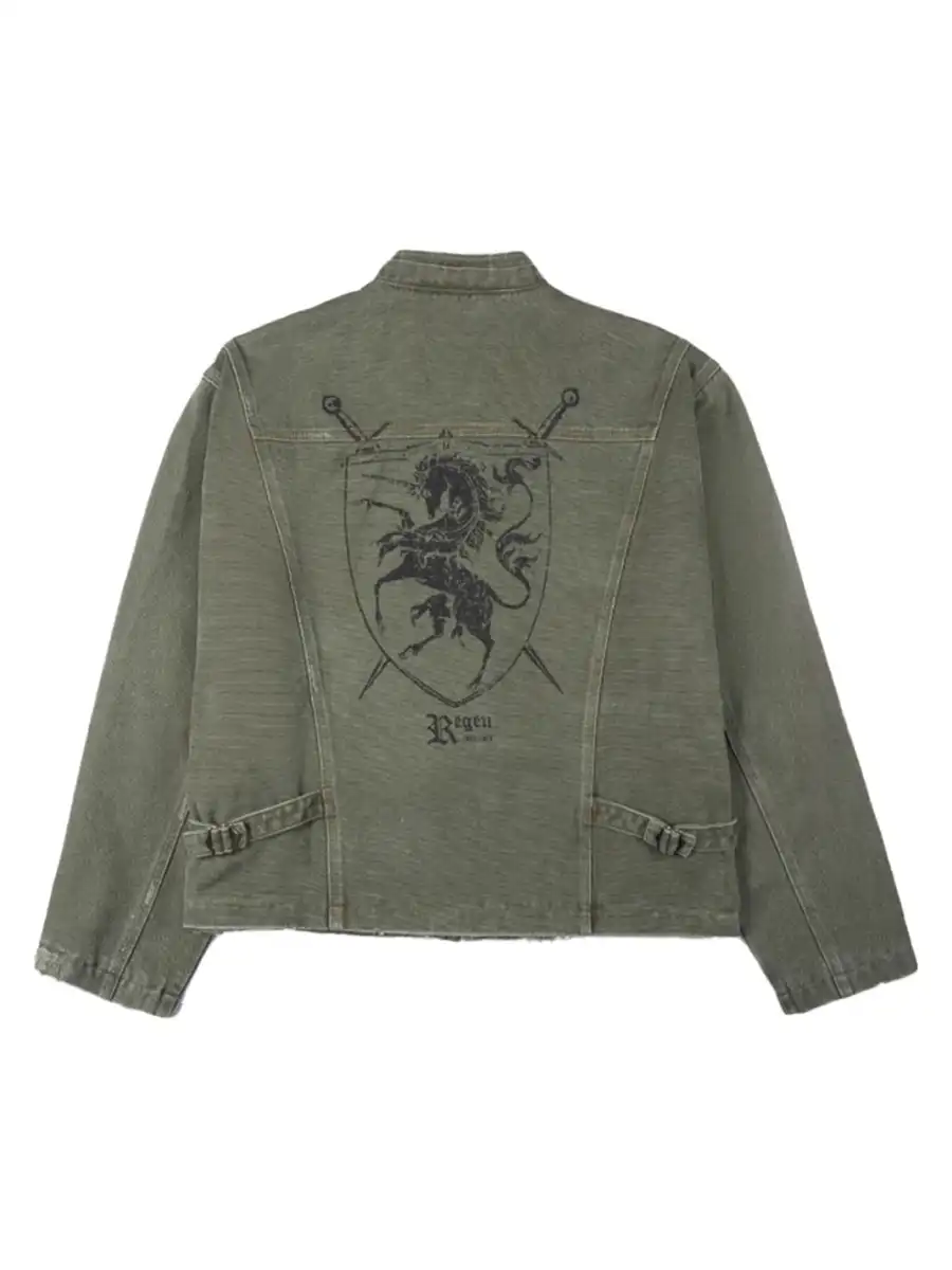 REGEN ZONE | "UNICORN CREST" Buckle Closure Jacket - 2