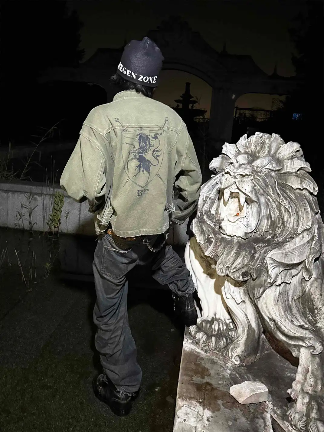 REGEN ZONE | "UNICORN CREST" Buckle Closure Jacket