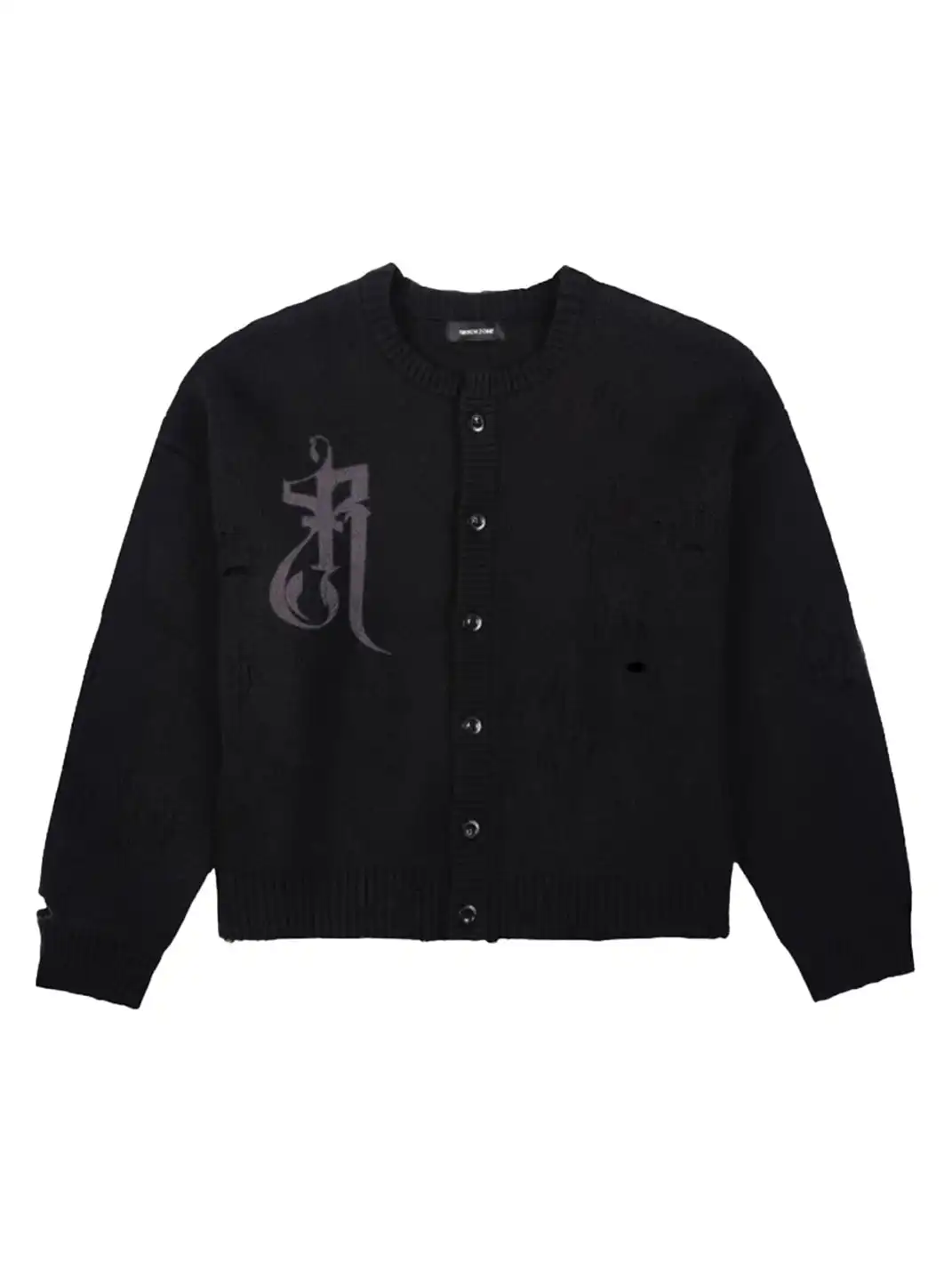 REGEN ZONE | Distressed American Flag Sweater