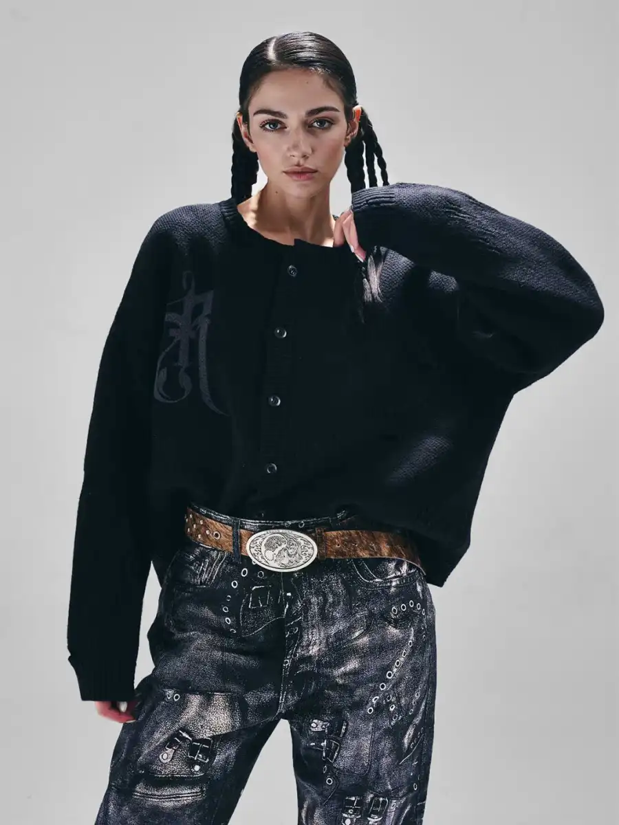 REGEN ZONE | Distressed American Flag Sweater - 3