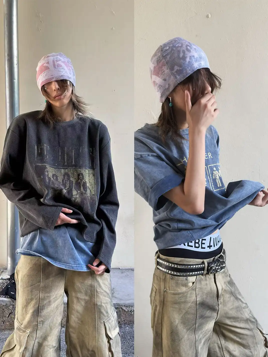 REGEN ZONE | Leopard Flag Beanie