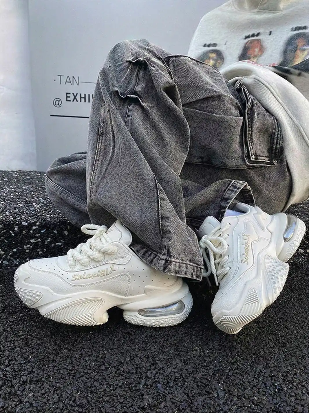 SALAXI | ”VORTEX PROPEL“ Logo Chunky Sneaker