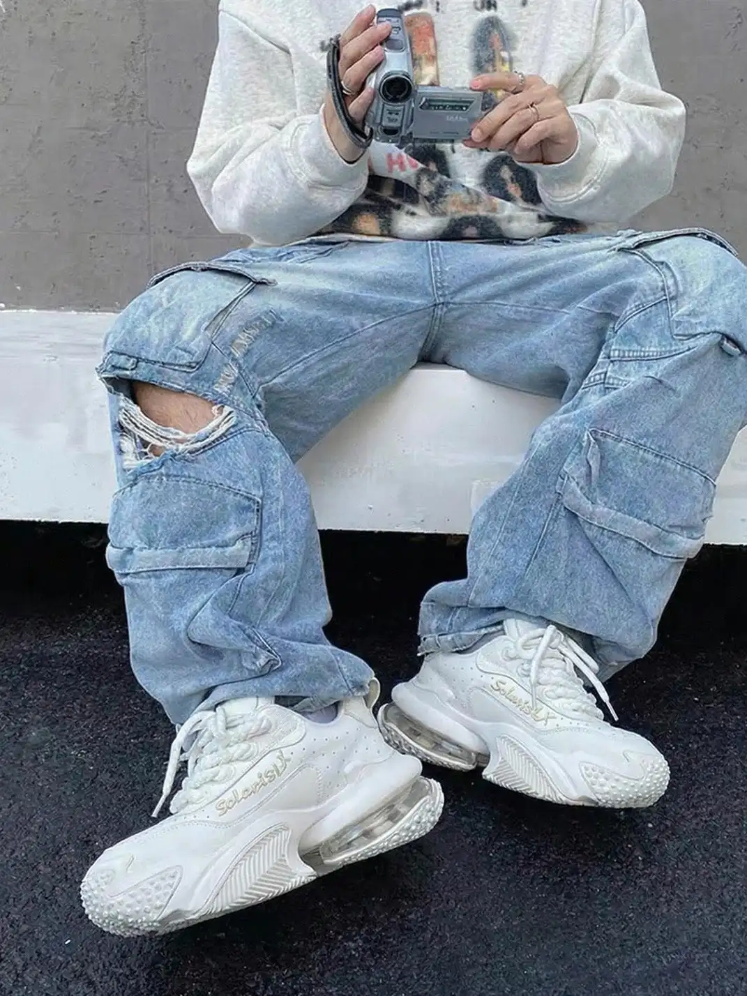 SALAXI | ”VORTEX PROPEL“ Logo Chunky Sneaker