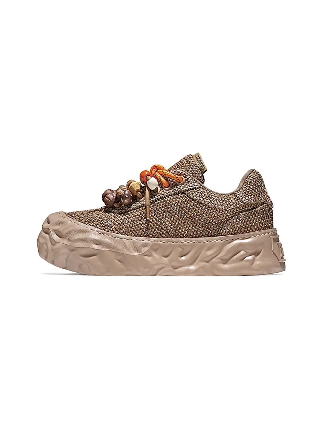 SALAXI | "WHEAT" Woven Chunky Sneaker