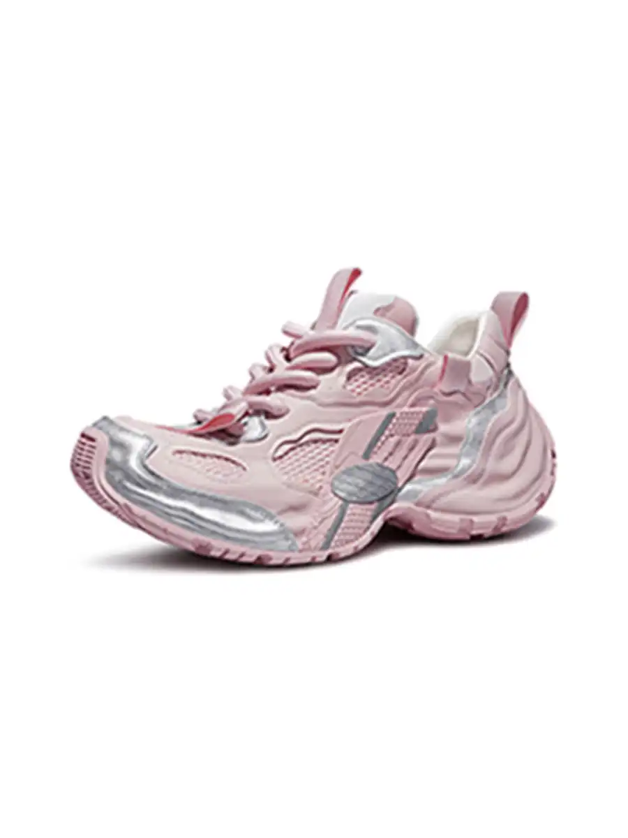 SALAXI | "FLUX FORM" Metallic Chunky Sneaker - 4