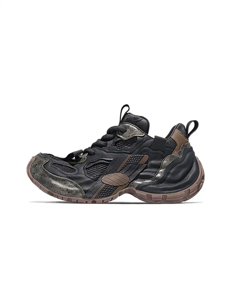 SALAXI | "FLUX FORM" Metallic Chunky Sneaker - 2