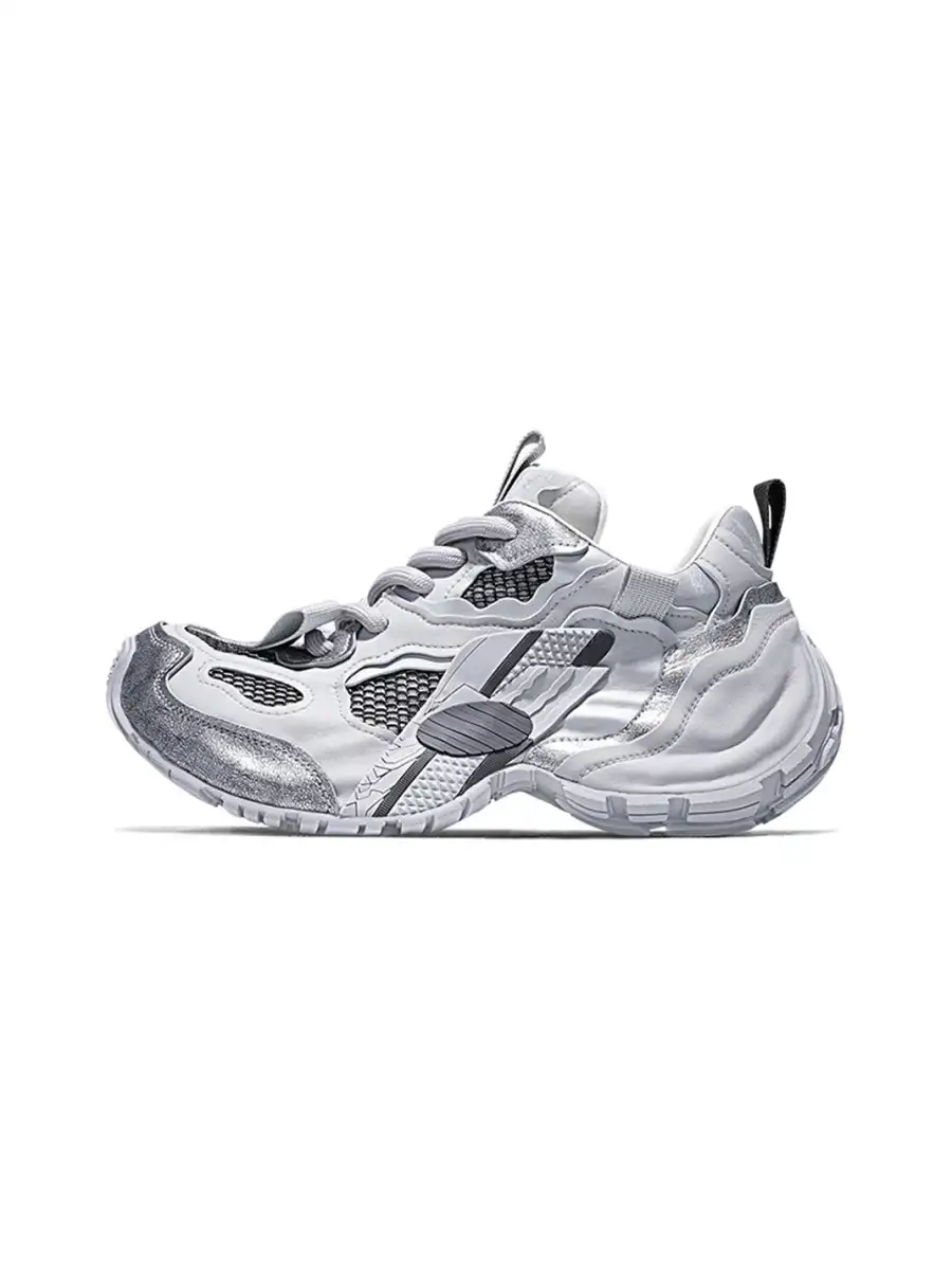 SALAXI | "FLUX FORM" Metallic Chunky Sneaker - 3