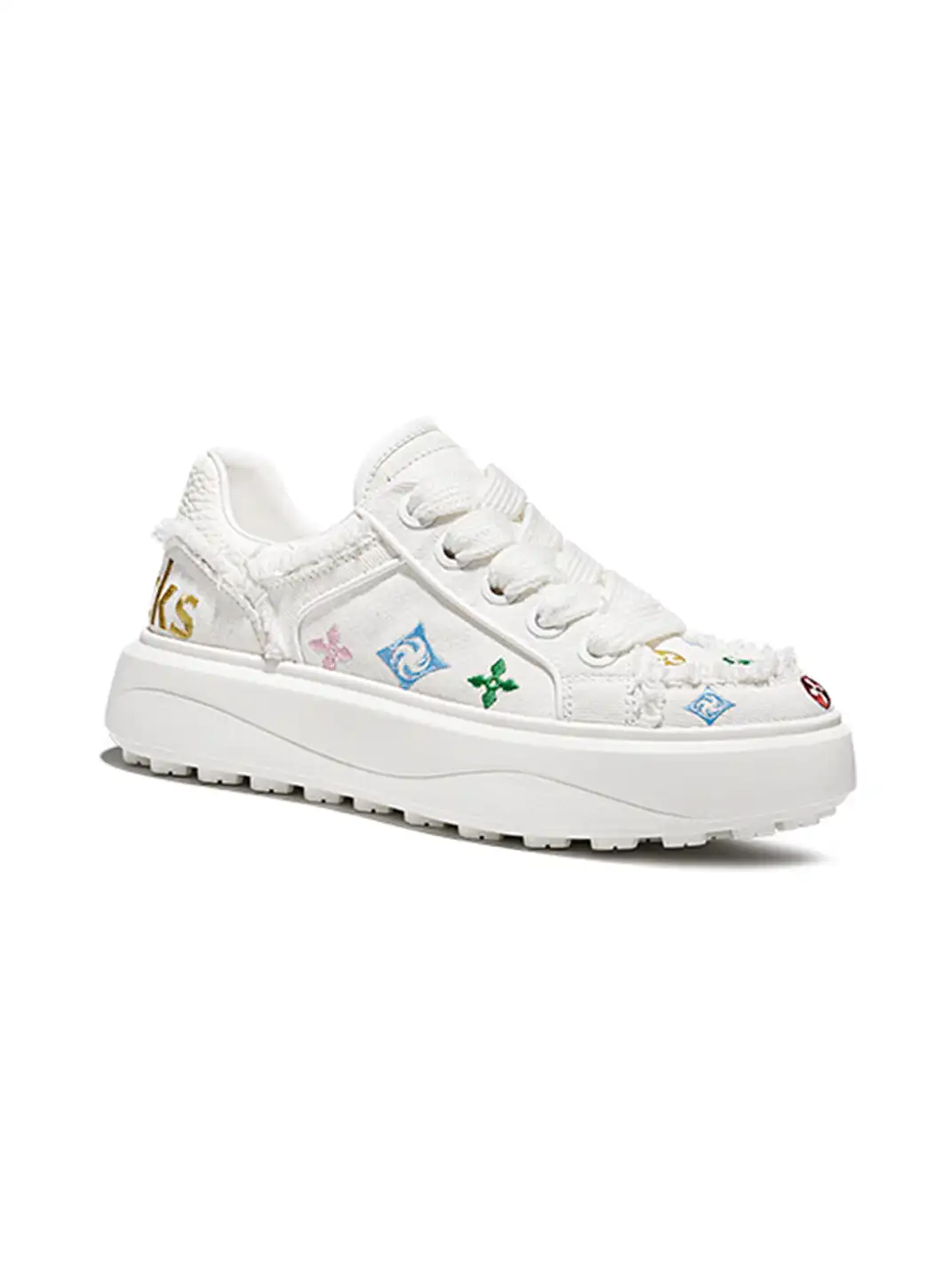 SALAXI | Embrossed Logo Chunky Skate Sneaker