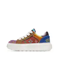 SALAXI | Embrossed Logo Chunky Skate Sneaker