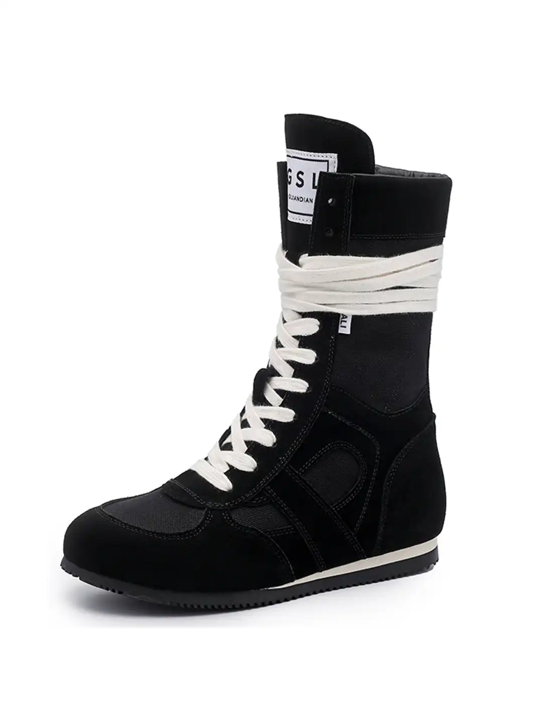 GSL | "Knockout" Hybrid Boxing Trainer Boots-Black