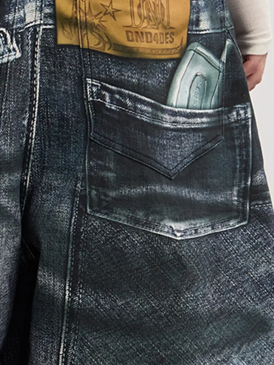 DND4DES | 3D Print Sagging Baggy Jeans
