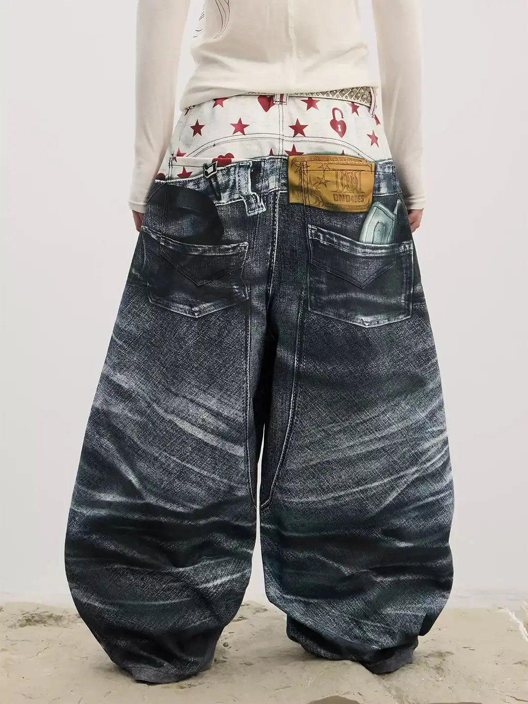 DND4DES | 3D Print Sagging Baggy Jeans