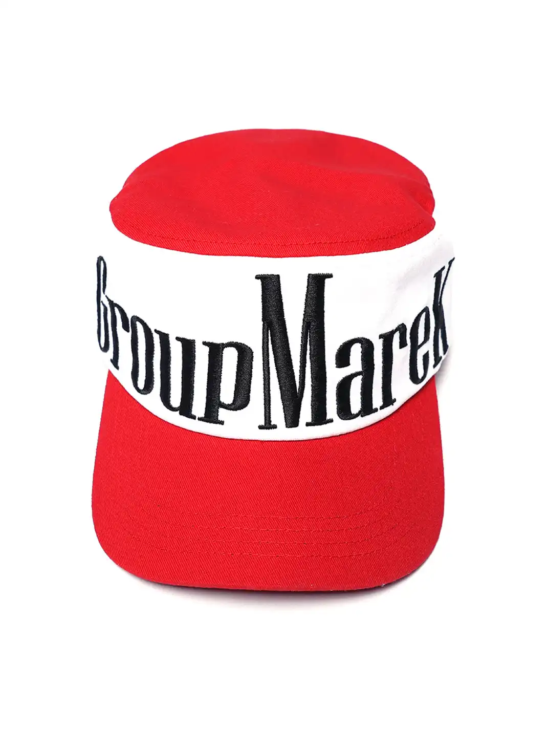 GMK | "Marekboro" Flat Top Curve Brim Cap