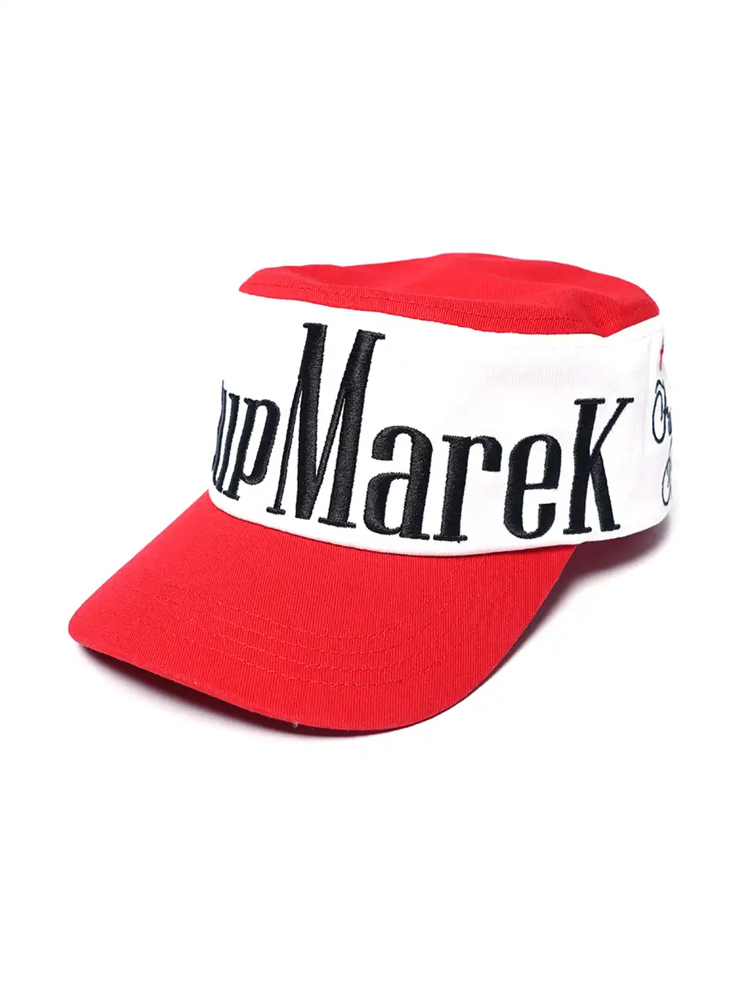 GMK | "Marekboro" Flat Top Curve Brim Cap